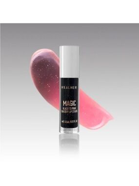RealHer Magic Black-to-Pink Watery Lip Stain
